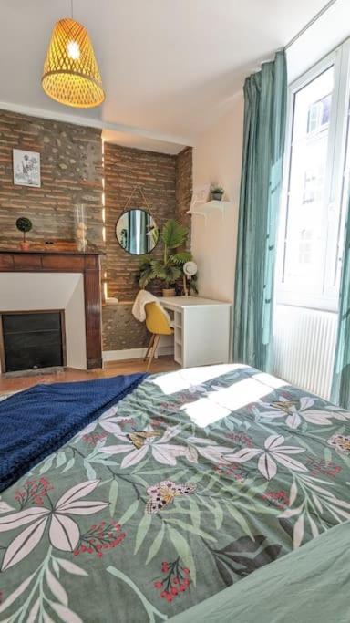 Cosy Queen -3Ch- Centre Ville & Parking Privee - Wifi Haut Debit Pau Exteriör bild